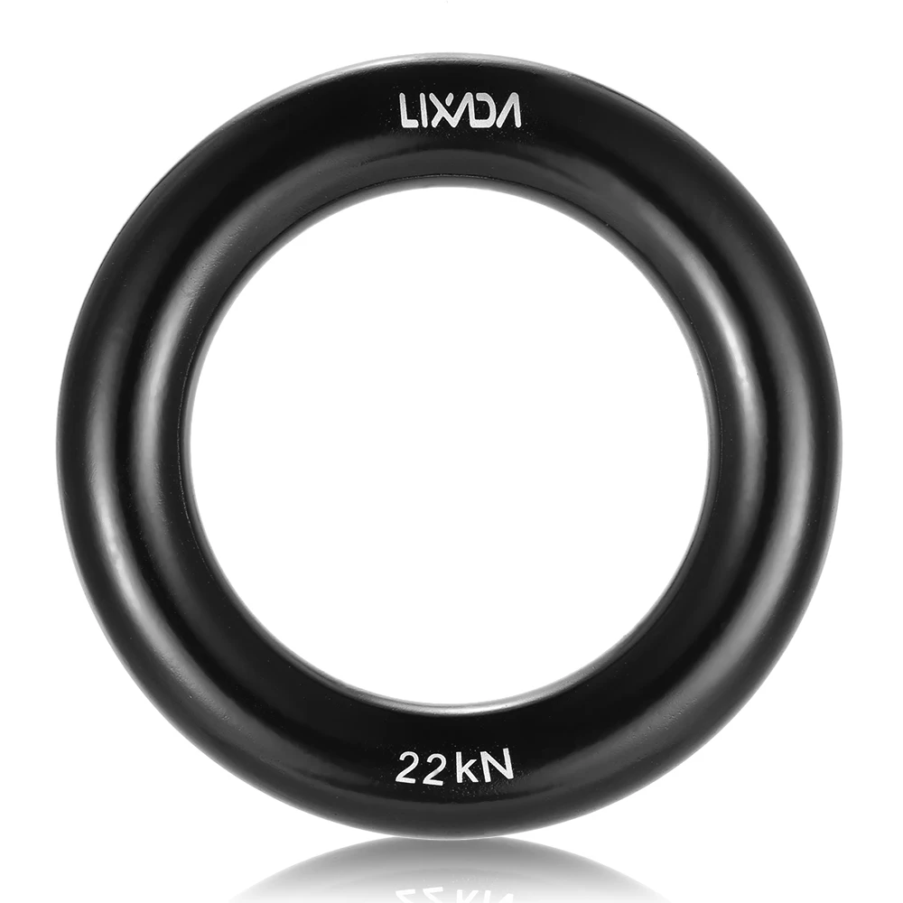 

Lixada Outdoor Rappelling Ring 22KN Rock Mountain Climbing O-ring Adventure Tree Climbing Hammock O-Ring Equipment