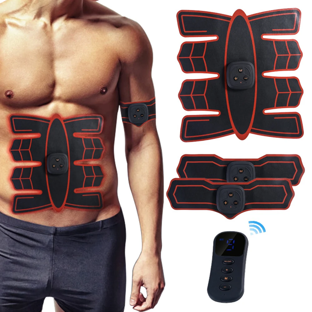 

Pump Smart equipment wireless remote fitness equipment home abdominal exercise stickers charging abdominal control lazy