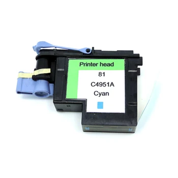 

YOTAT 1pcs Cyan remanufactured C4951 for HP81 print head for HP Designjet 5000 5000ps 5500 5500ps