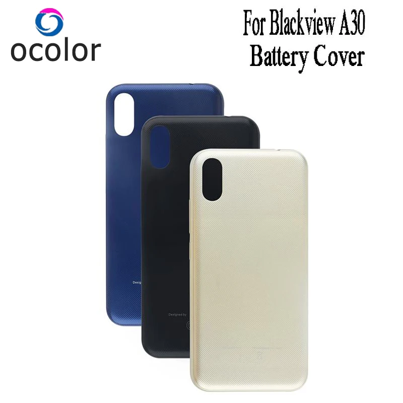 ocolor For Blackview A30 Battery Cover With Radiating Film Replacement Slim Protective Case Phone |