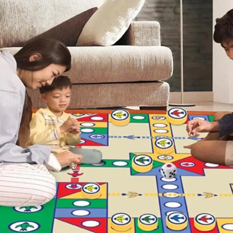 Baby Flying Chess Carpet Playing Rug Game Pad Baby Gaming Mat Kids Education Developing Mat