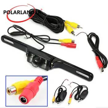 

best selling CMOS Waterproof Car Rear View Camera 7 LED 170 Degree View Angle Backup Camera Night Vision