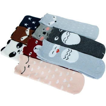 

1 Pair Cute Cartoon Fox Kids baby Socks Knee Girl Boy Baby Toddler Socks Animal Soft Cotton Socks Clothes Accessories 0-3 Y