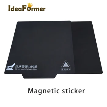 3D Printer parts New Magnetic Bed Tape for Print Sticker 150/200/214/220/235/310mm Square Build Plate Tape Surface Flex Plate 1