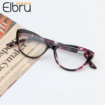 

Elbru Fashion Cat Eye Reading Glasses Women Eyeglasses Presbyopic 1.0 1.25 1.5 1.75 2.0 2.25 2.5 2.75 3.0 3.25 3.5 3.75 4.0