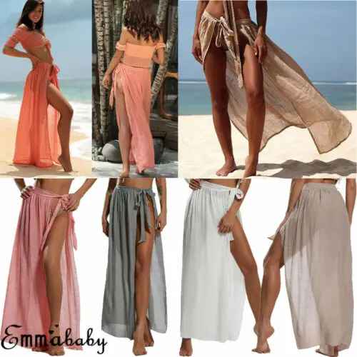 Beach wrap around skirt Clearance