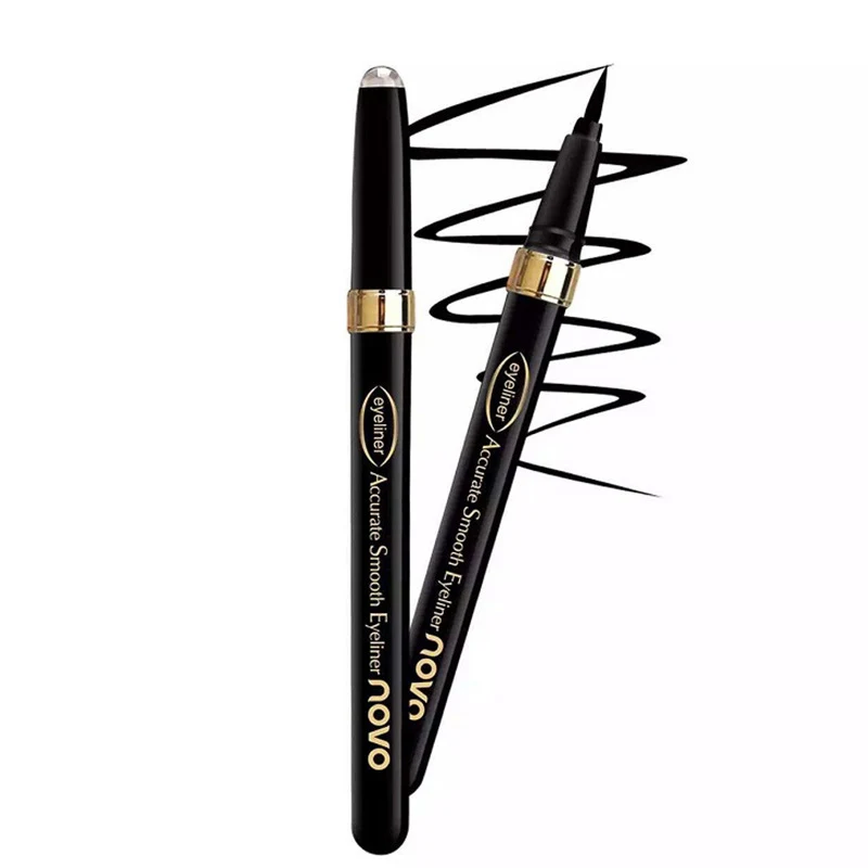 Черная жидкая подводка для глаз водонепроницаемые кисти для макияжа Подводка для глаз жидкая подводка для глаз карандаш ручка