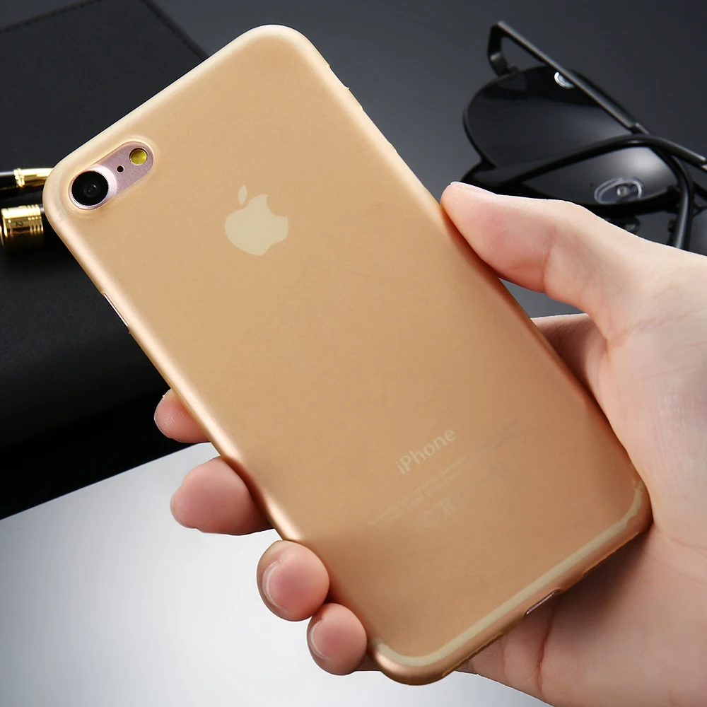 KISSCASE Ультратонкий чехол для телефона iPhone X XR 7 8 Plus 6 6S Чехол карамельного цвета