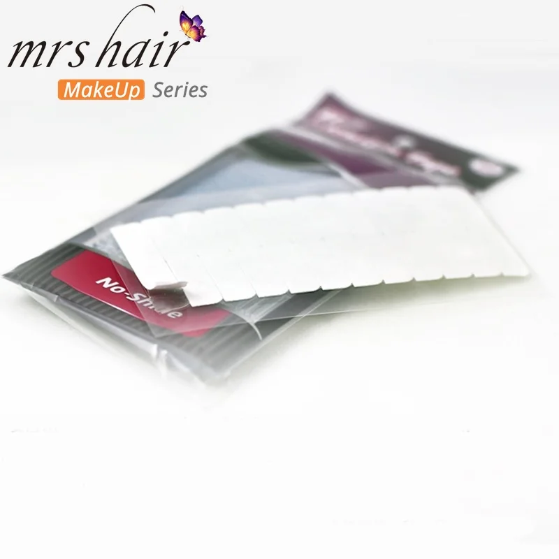 10 sheets no shine ape hair adhesive pieces for lace wig for replacement adhesive with super glue for tape weft hair mrshair