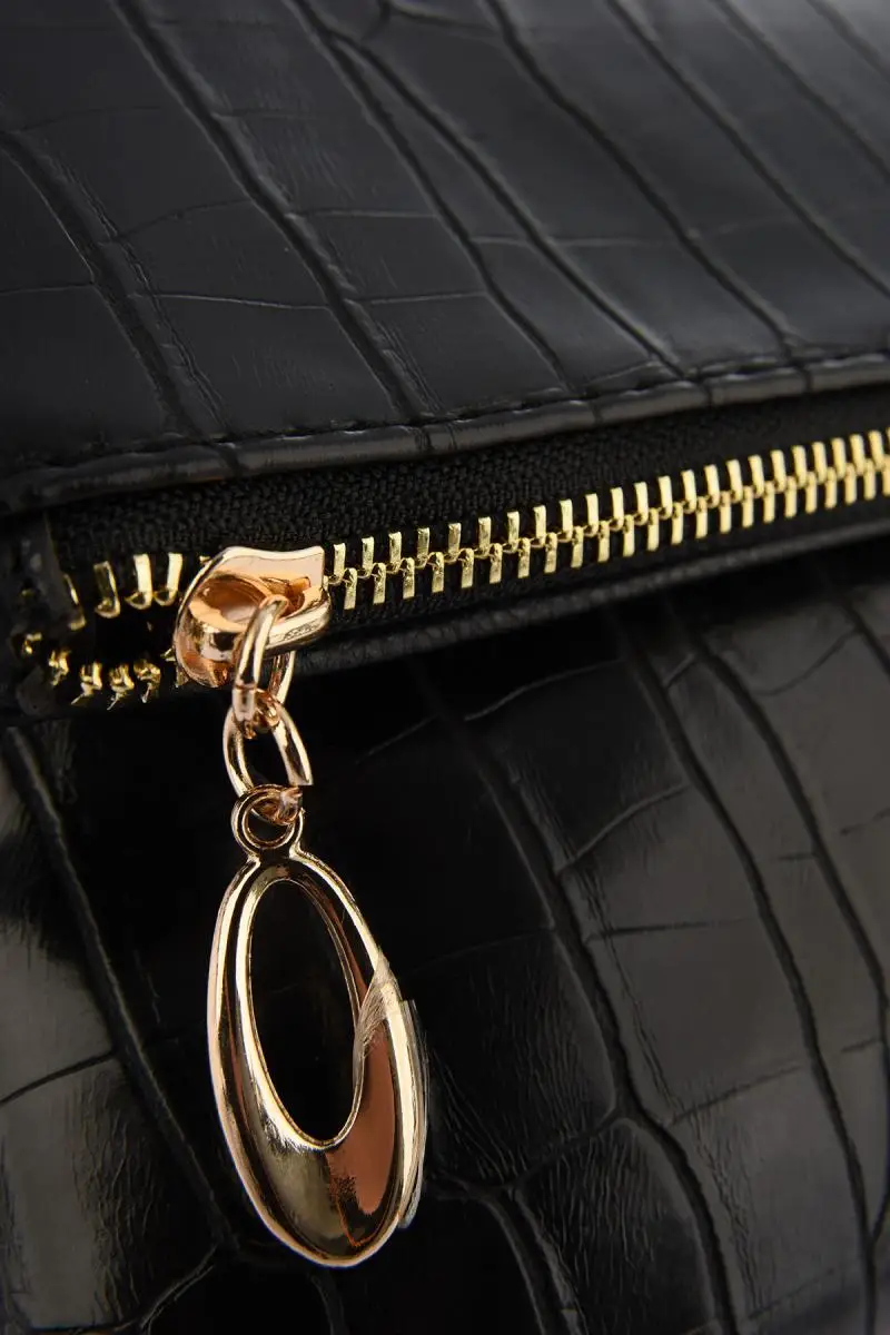 Trendyol черный портфель с рисунком Kroko TWOSS19WG0004| |