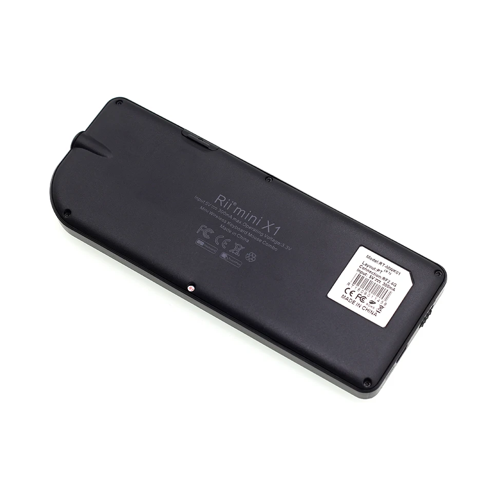 Rii Mini X1 португальский мини беспроводная клавиатура с мышью тачпад для Android tv Box Mini PC set top box 2,4 ГГц