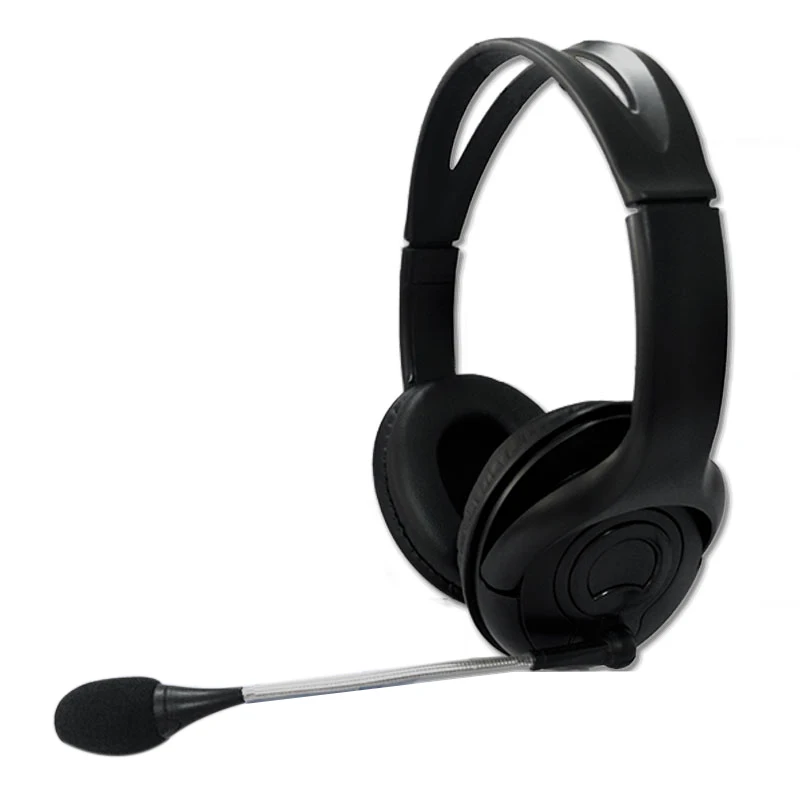 New Double Ear Headphones Universal Wired Computer Headset Usb Wire