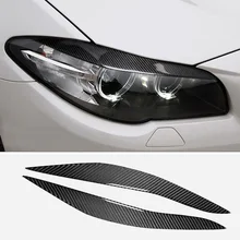 Pair For BMW 5 Series F10 2010-2013 Headlight Cover Eyelid Eyebrow Eye Lid Brow цена Pair For BMW 5 Series F10 2010-2013 Headlight Cover Eyelid Eyebrow Eye Lid Brow цены онлайн