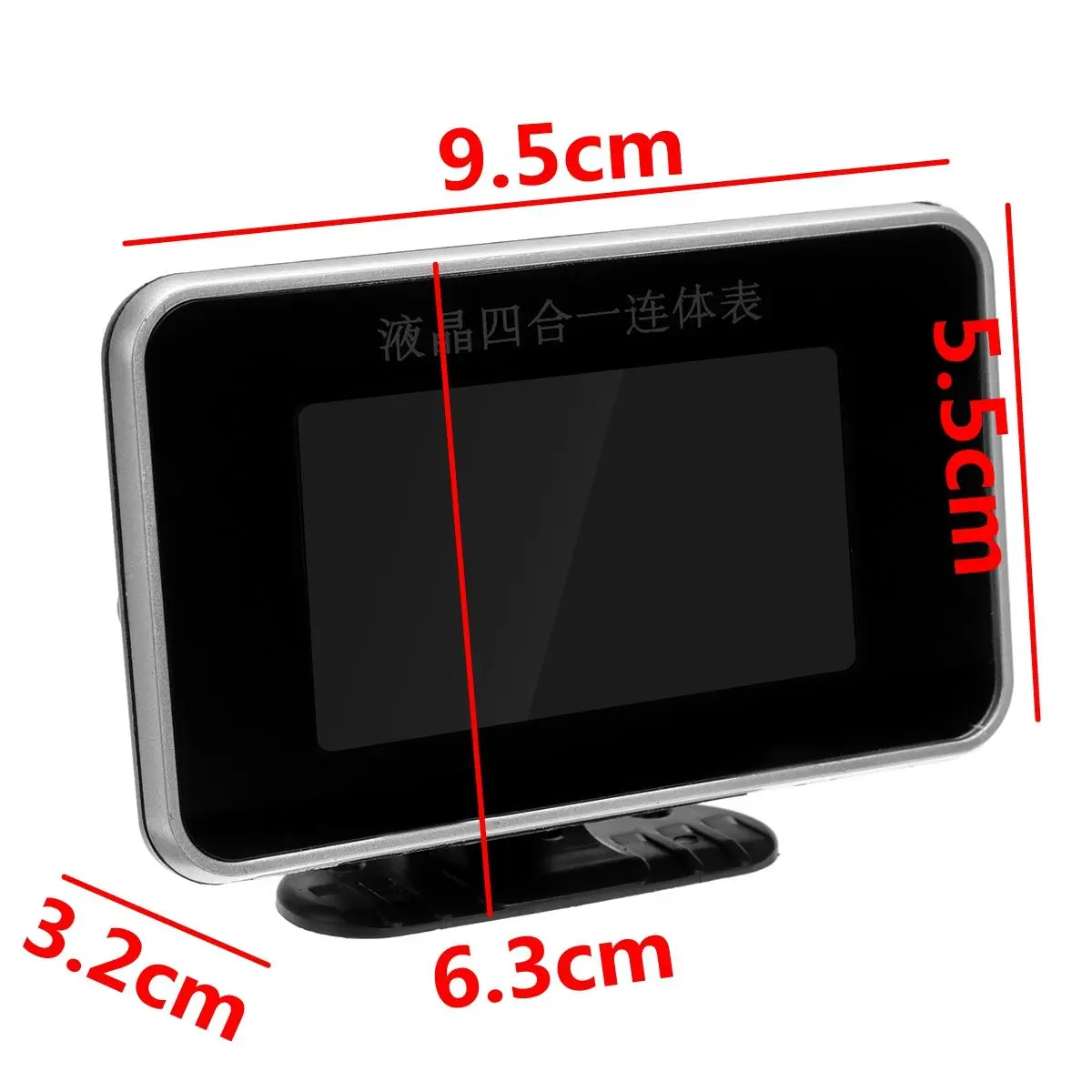 4in1 LCD Car Digital Gauge Oil Voltage Pressure Fuel Water Temp Meter M10 Auto Replacement Parts 12V 24V 4in1 LCD Car Digital Gauge Oil Voltage Pressure Fuel Water Temp Meter M10 Auto Replacement Parts 12V 24V