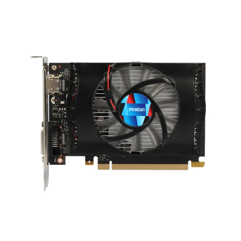 PPYY NEW Yeston Geforce Gt 1030 2 ГБ Gddr5 видеокарты Nvidia Pci Express 3 0 настольный компьютер ПК