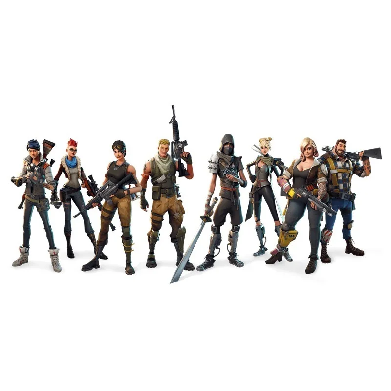Fortnited наклейки на стену домашний Декор Гостиная видео игры Игровые плакаты Gamer