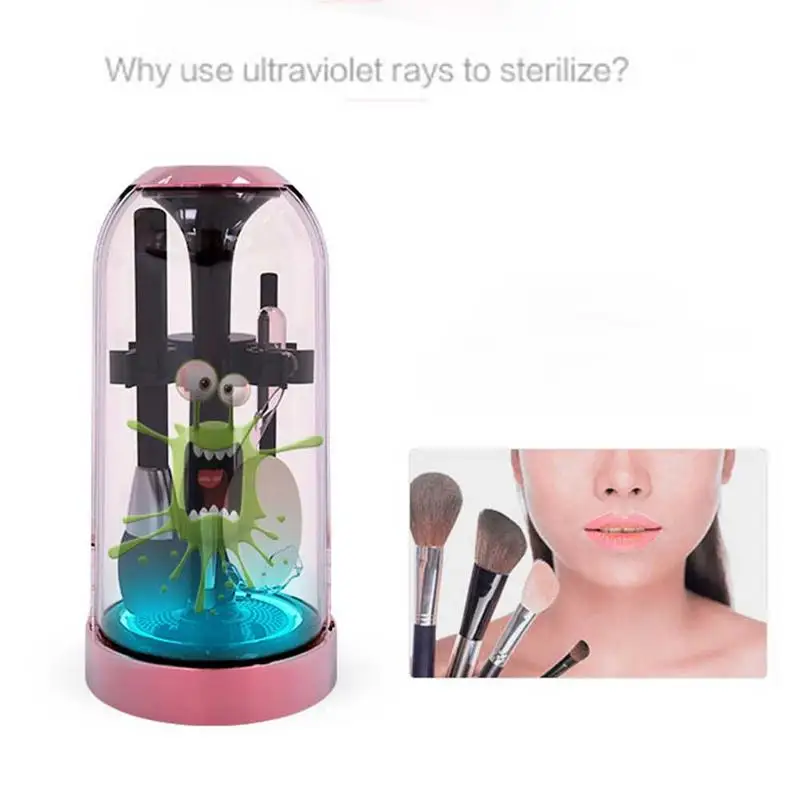 

Rotated Makeup Brush Cleaner Portable Make Up Cleaning Brushes Cleaning Tool Washing Machine For Beauty Women Supply
