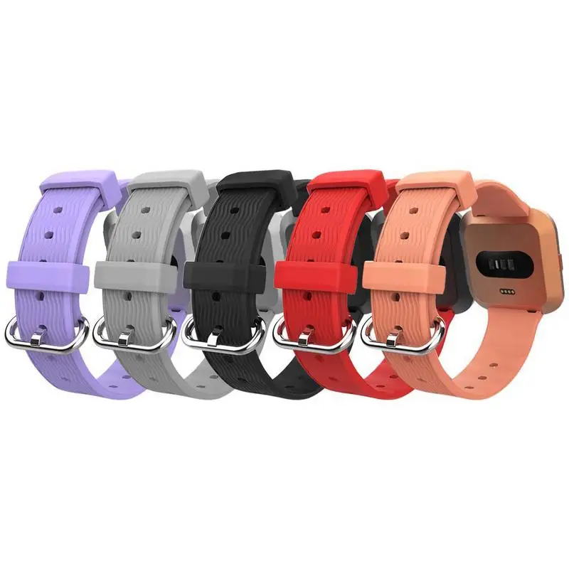 

Silicone Smart Watch Strap For Samsung Huawei Fibit Smart Accessories Protector Frame Smart Bracelet Replacement Strap