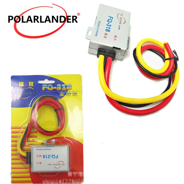 Cheap High-end Easy to install Car Audio Filter for Stereo DVD GPS Head Unit Power Cable Amplifier 12V Noise Suppressor Reducer