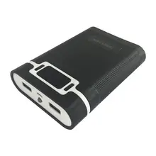 1Pcs Battery Case Power Bank Box DIY Kit 4x18650 Dual USB Ports LED Display