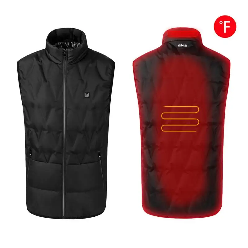 

Outdoor Winter Adjustable USB Charging Heated Clothing Heating Vest Rechargeable Gilet Heat Insulate Waistcoat For Men And Women