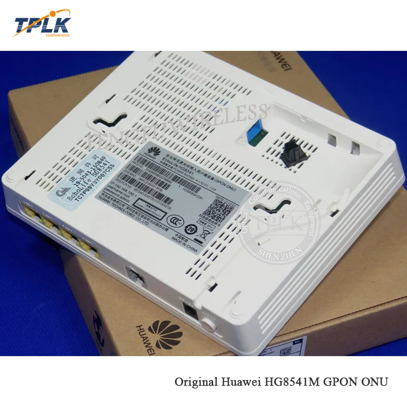 Оригинальный HG8541M GPON ONU/ONT с 4LAN + 1 голосовой FTTH английская прошивка разъемом SC