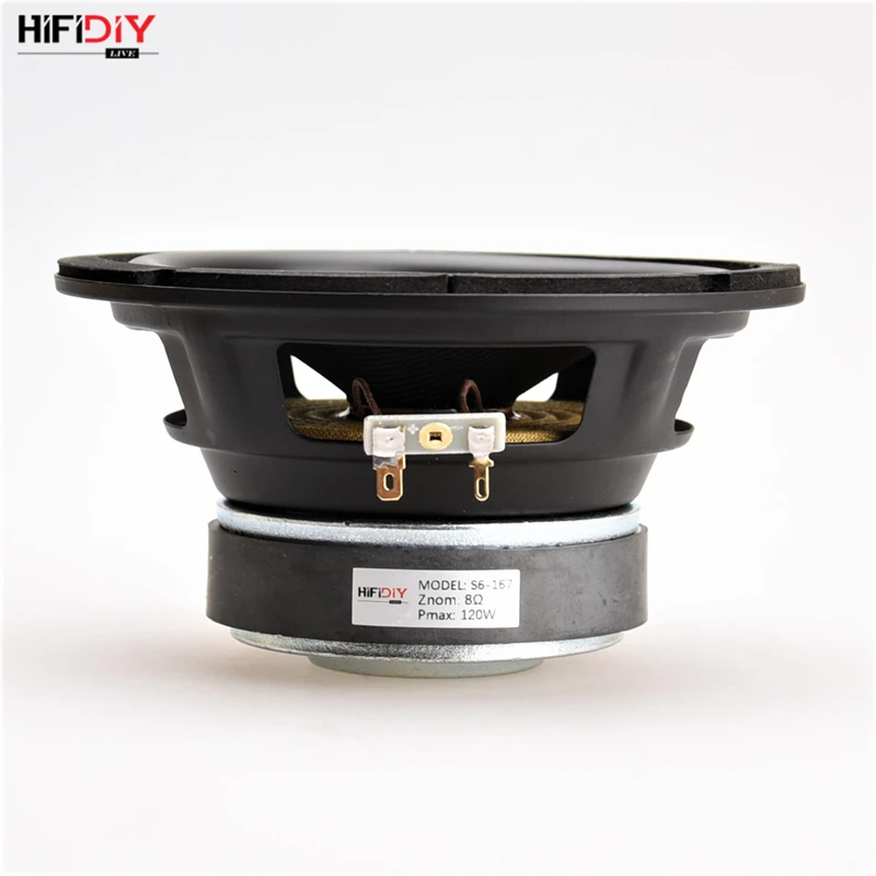 Hifidiy динамики Hi Fi Динамики для рукоделия 6 дюймов 5 дюйма низкочастотный динамик