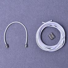 Новые эластичные Светоотражающие круглые шнурки с пряжкой для ленивых детей и взрослых, высокое качество, 100 см, белые, черные, розовые шнурки