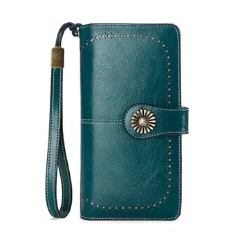 

Sendefn Women Clutch Leather Wallet Female Long Wallet Women Zipper Purse Strap Money Bag Purse For Iphone 7 5162-67