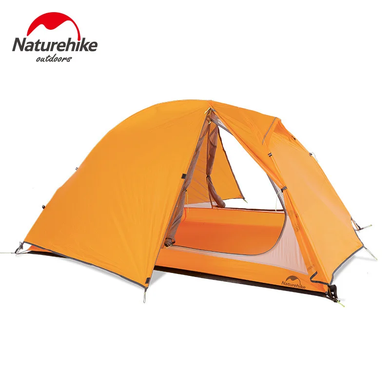 Naturehike Outdoor Couple Double Layer Anti-storm Ultralight Waterproof 20D Silicon Tents Lovers Hiking Climbin Camping Riding
