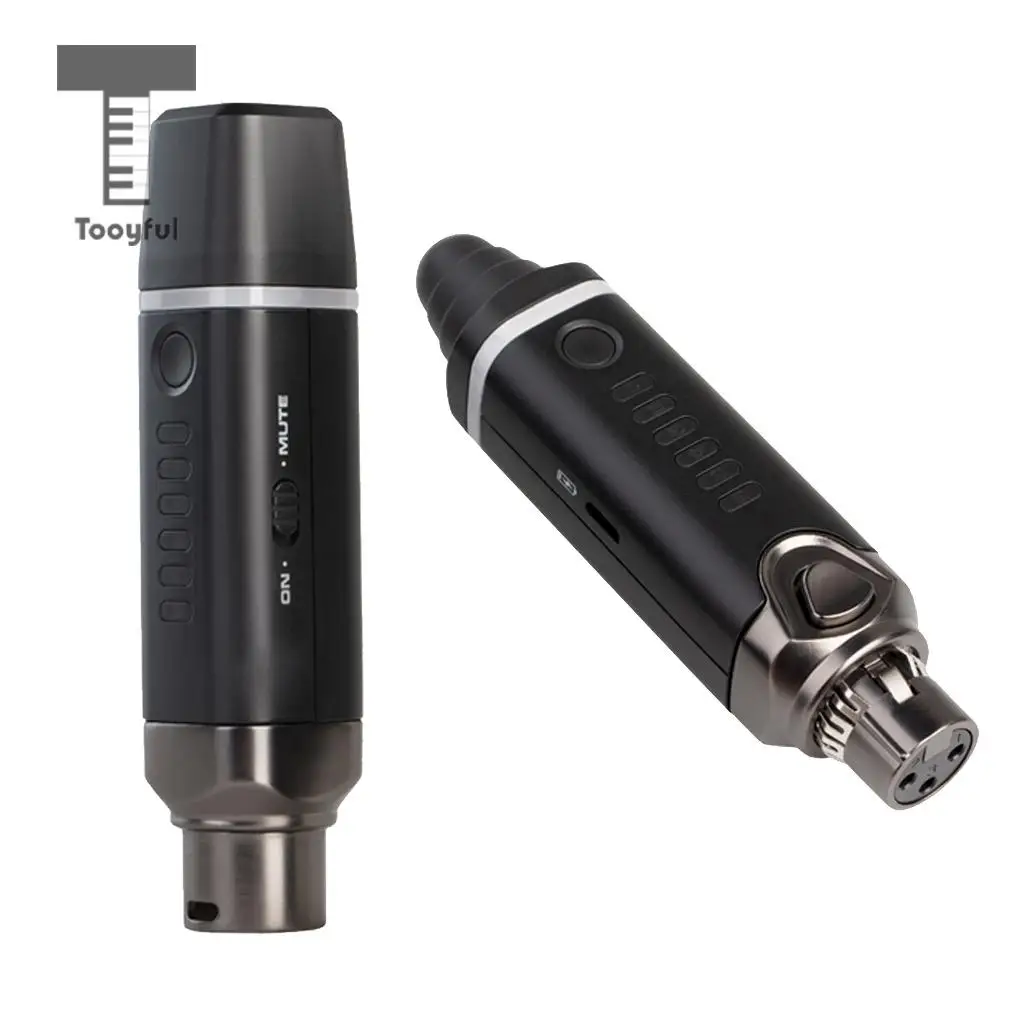 NUX B-3 Wireless Microphone System 2.4GHz Transmitter Receiver for DJ Disco Stage Karaoke