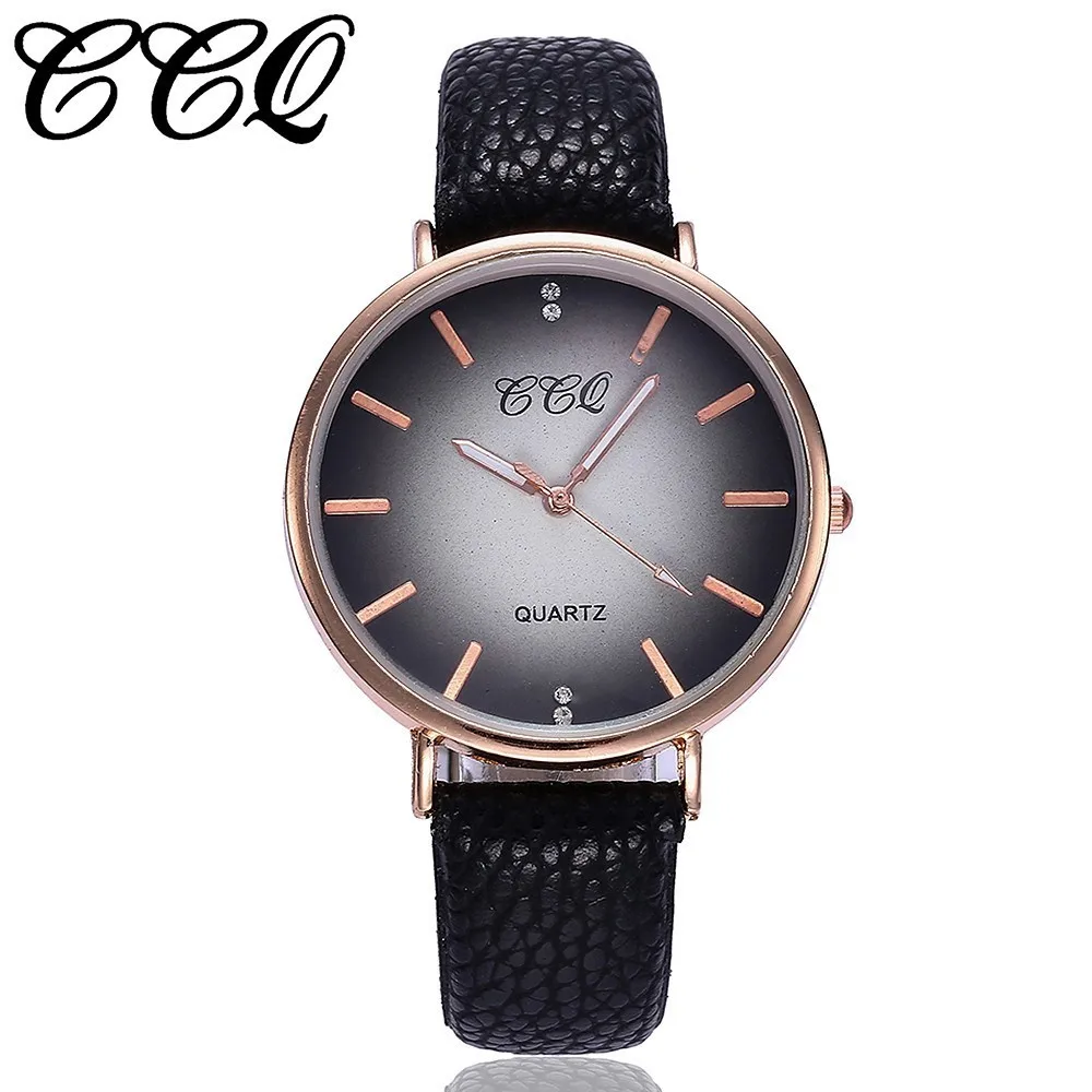 

Hot Fashion Women Wrist Watches Casual Luxury Ladies Analog Quartz Watches Clock CCQ Brand Relogio Feminino Hot