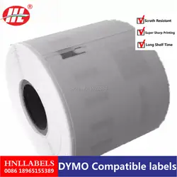 50X Rolls DYMO 99014 ярлык 220 этикетки размер 54 мм x 101 Бесплатная доставка