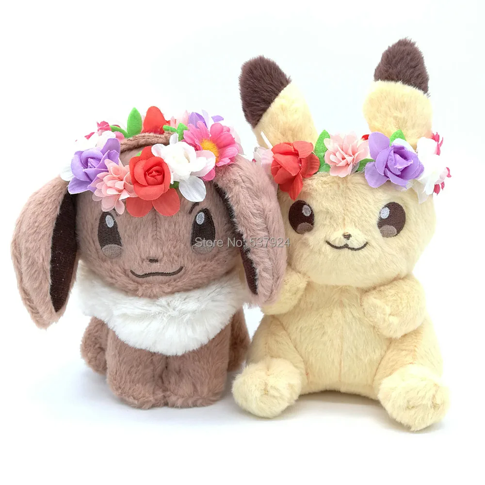 Плюшевая кукла 2 вида пика 8 дюймов 20 см/Eevee 6 15 см|Персонажи мультфильмов и кино| |