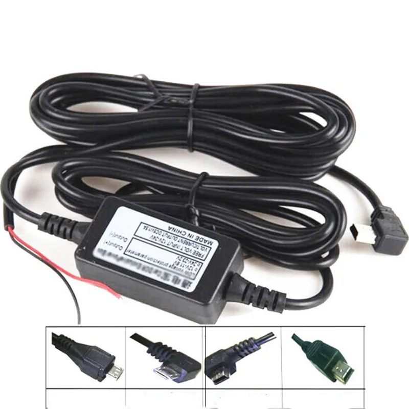 12v to 5v 2.5A Intelligent Buck Line Cable DVR Driving Recorder OBD Power | Автомобили и мотоциклы