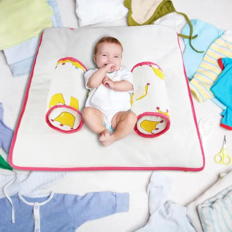 Toddler Baby Infant Newborn Sleep Positioner Baby Pillow Infant Mat Sleep Positioning Anti Roll Prevent Flat Head Baby Pillow