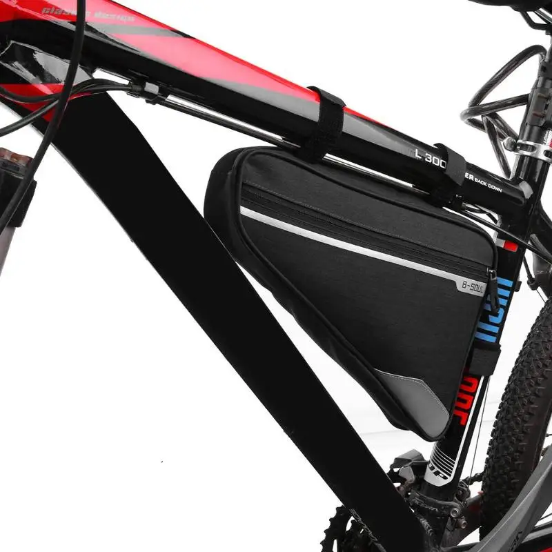Sale B-SOUL Bike Bag Triangle Bicycle Front Tube Frame Bag Outdoor Triangle Bicycle Front Bag Mountain Bike Cycling Pouch 4 Sale B-SOUL Bike Bag Triangle Bicycle Front Tube Frame Bag Outdoor Triangle Bicycle Front Bag Mountain Bike Cycling Pouch 4