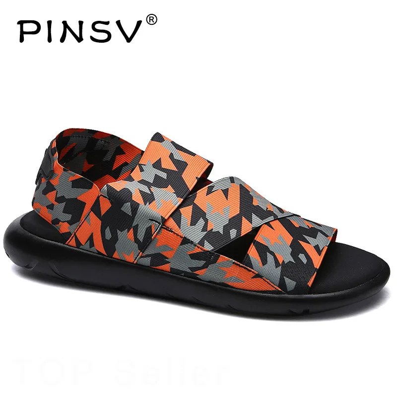 

7 Colors Sandals Men Summer Shoes Outdoor Beach Slippers Men Sandals Casual Shoes Men Sneakers Sandalias Hombre PINSV