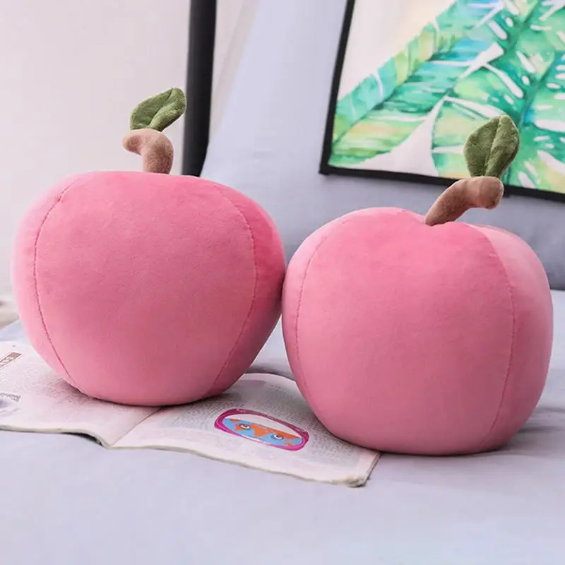 

25/40cm Cute Apple Plush Toy Stuffed Soft Cartoon Pillow Lovely Birthday Gift For Kids Kawaii Valentine Present
