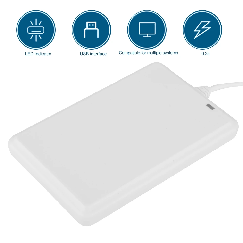 

IC/ID Card Non-contact USB Drive-free NFC Door Access Card Reader