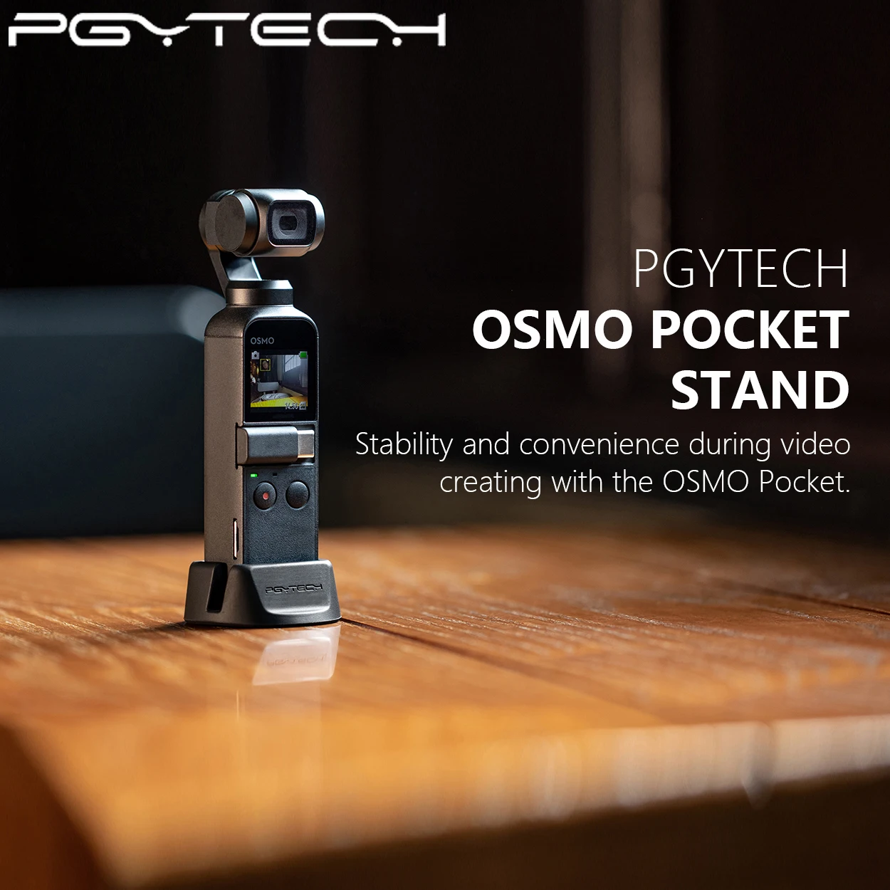 PGYTECH OSMO карманная подставка Настольный держатель с фиксированным креплением