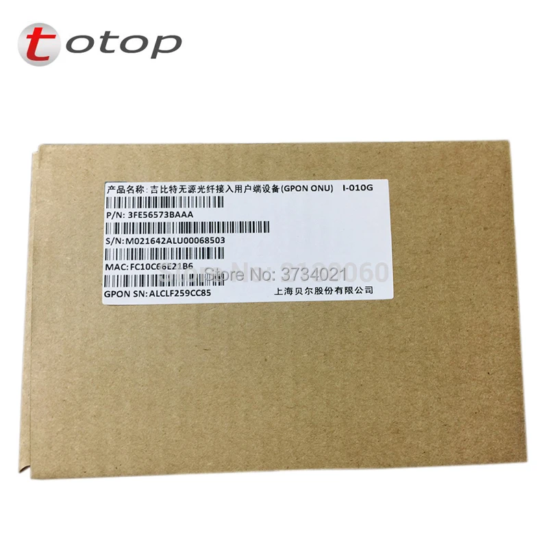 Оптический сетевой терминал Alcatel Lucent Bell I 010G GPON ONU ONT аналогичный Huawei HG8310M ZTE ZXHN F601 1