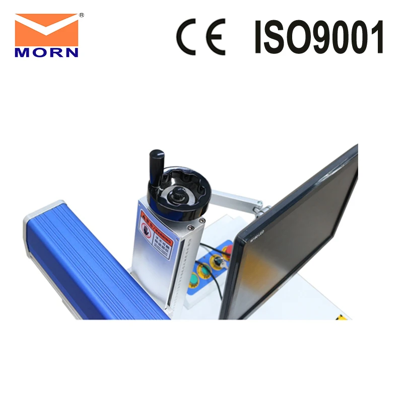 20 Вт MORN CNC роторное устройство настольная волоконная лазерная маркировочная