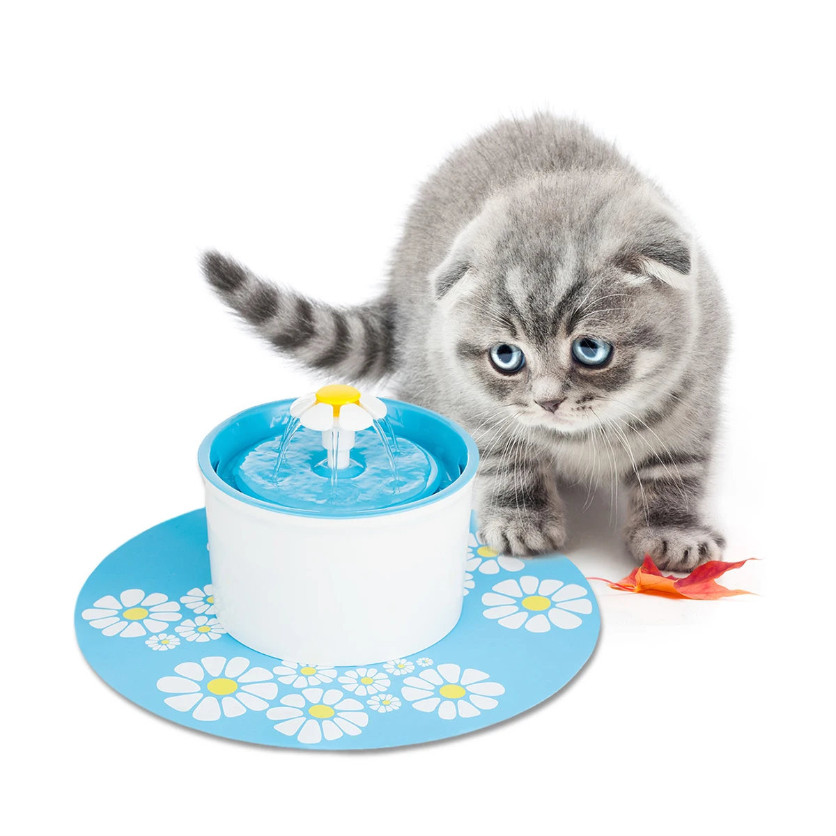 

Automatic Cat Water Fountain 1.6L Electric Water Fountain Dog Cat Pet Drinker Bowl Pet Cat Drinking Fountain Dispenser EU Plug