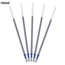 100 шт ртуть многоразовая ручка для кожи серебро заправка ручка для кожи маркировка воды стирающиеся ручки вышивка маркер для ткани