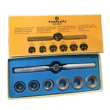 Нет. 5537 чехол для часов, открывалка с шестью штампами, водонепроницаемый чехол для часов, винтовой ключ для удаления, инструмент для ремонта часов с помощью часов Ролекс/Тюдор