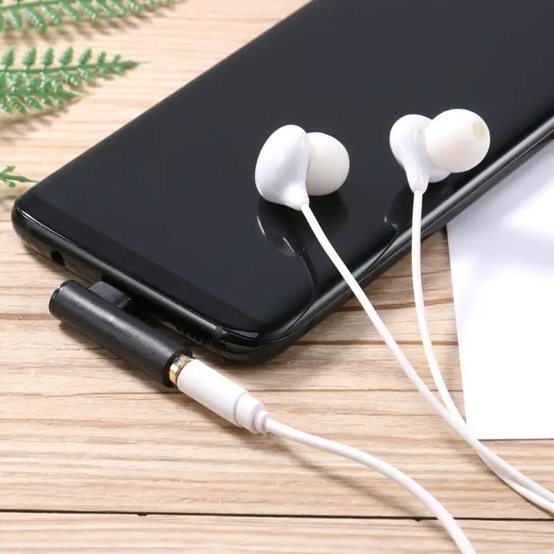 ALLOYSEED USB C адаптер для наушников 90 градусов Type папа на 3 5 мм мама гарнитура AUX аудио