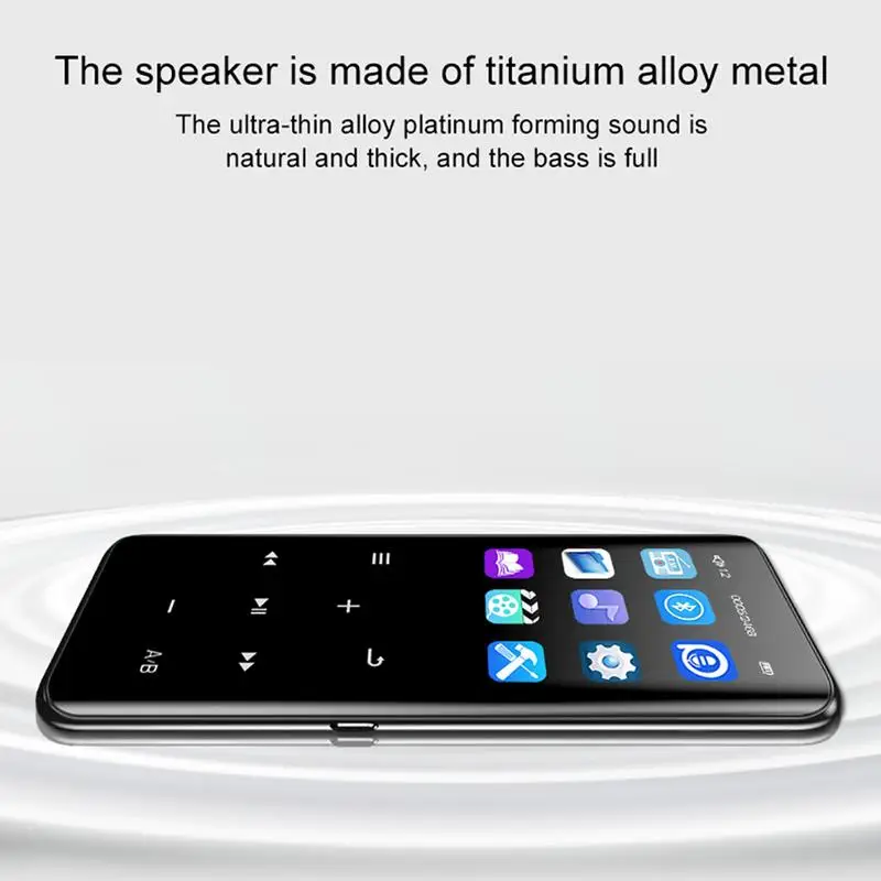 X5 MP4 плеер 16 ГБ 8 ГБ Bluetooth FM сенсорный экран с динамиком OTG скачать HiFi MP3 TF карта рекордер ручка Радио Аудио плеер MP4