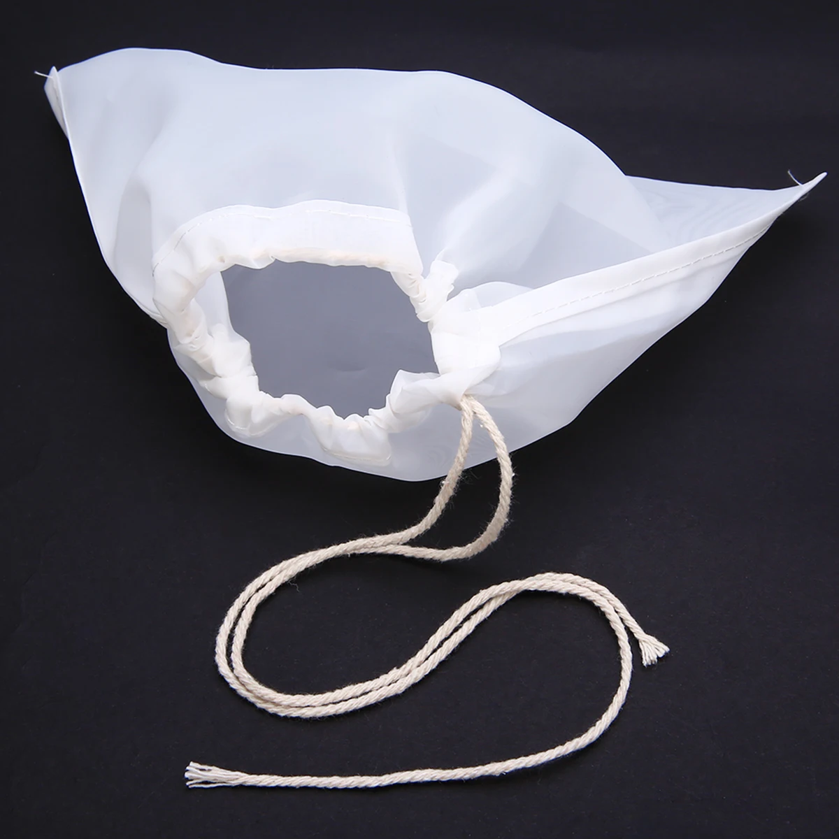 5Pcs/set Empty Tea Bags White Mesh Nylon Teabags Filter Reusable Boiling Strainier Residue Separation Net Drink Gadget | Дом и сад