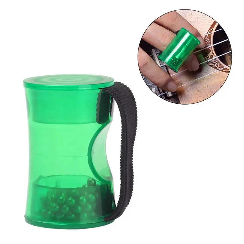 

Mini Guitar Finger Shaker Hammer Rhythmic Ring Wear On Finger For Ukulele Guitar Bongo